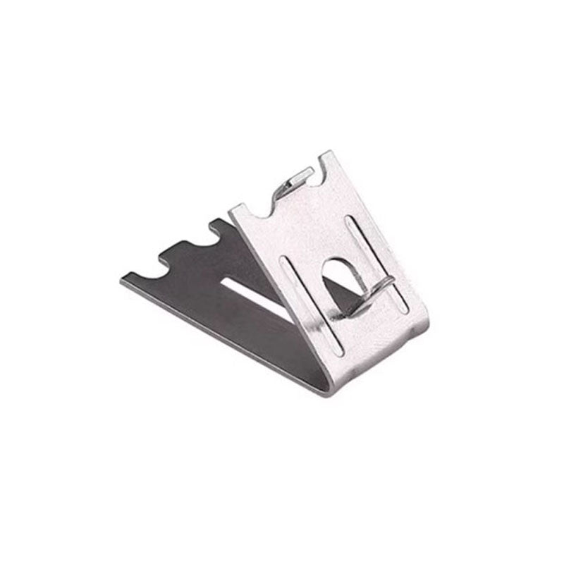 5Pcs 304 Stainless Steel Refrigerator Shelf Support Clamp Commercial Freezer Shelf Clips Bracket Shelves Parts Home Accessories