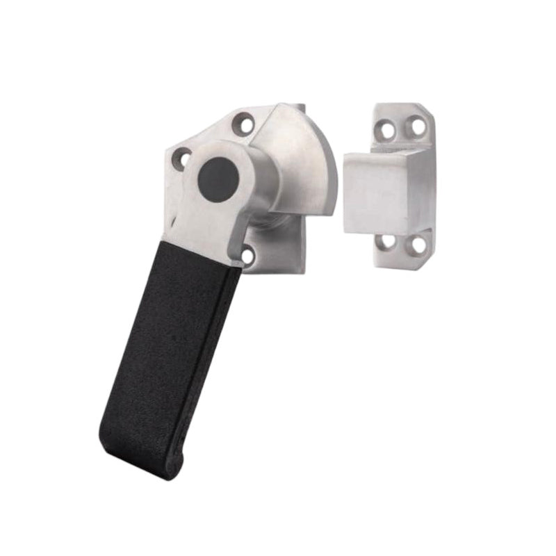Stainless Steel Steam Box Door Handle Seafood Case Knob Oven Lock Cold Store Hinge Cabinet Pull Cookware Repair Part