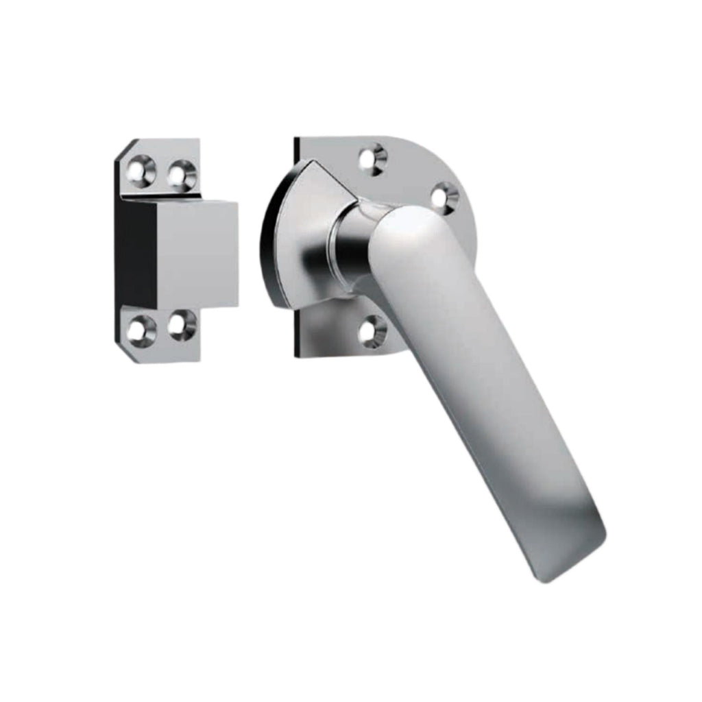 Stainless Steel Steam Box Door Handle Seafood Case Knob Oven Lock Cold Store Hinge Cabinet Pull Cookware Repair Part