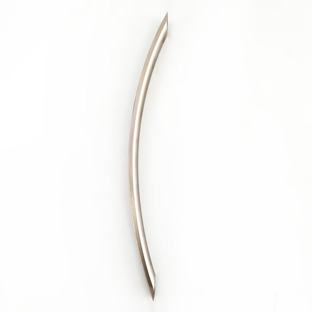 Simple Modern Cabinet Drawer Wardrobe Door Solid Double Hole Long Handle New Alloy Nickel Plated Brushed Handle