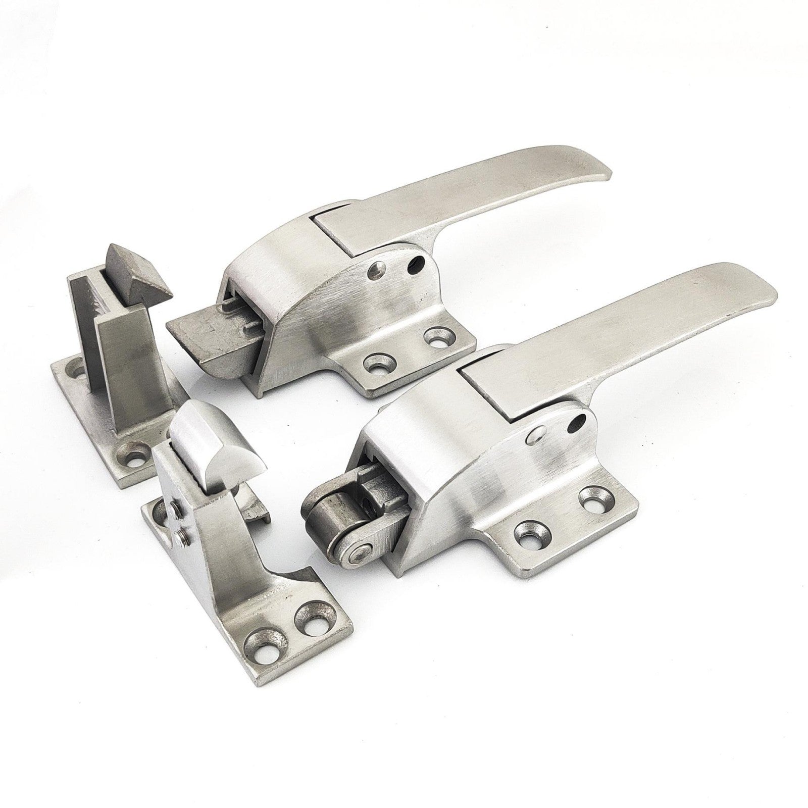 The handle of the zinc alloy freezer door lock is adjustable and suitable for accessories of refrigerated electric furnace doors
