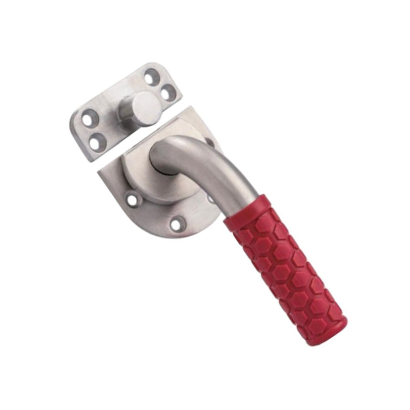 Stainless Steel Door Handle Seafood Steaming Cabinet Handle Buckle Hardware Cold Storage Door Lock Oven