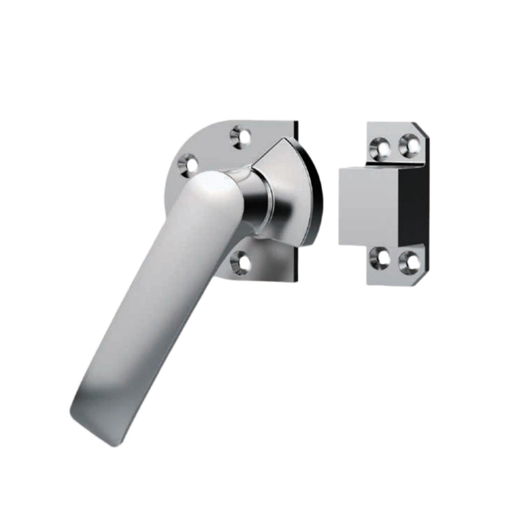 Stainless Steel Steam Box Door Handle Seafood Case Knob Oven Lock Cold Store Hinge Cabinet Pull Cookware Repair Part