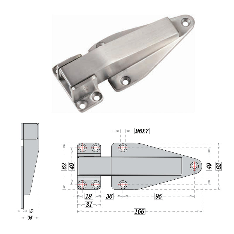 Industrial Hinge 201 Stainless Steel Seafood Cabinet Steaming Rice Oven Precision Casting Kitchenware