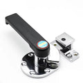 Black Stainless Steel Zinc alloy Seafood Steaming Cabinet Door Handle Door Handle Hand Steamer Steaming Rice Machine