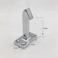 The handle of the zinc alloy freezer door lock is adjustable and suitable for accessories of refrigerated electric furnace doors