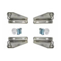 Automatic freezer door closer refrigerator door hinges