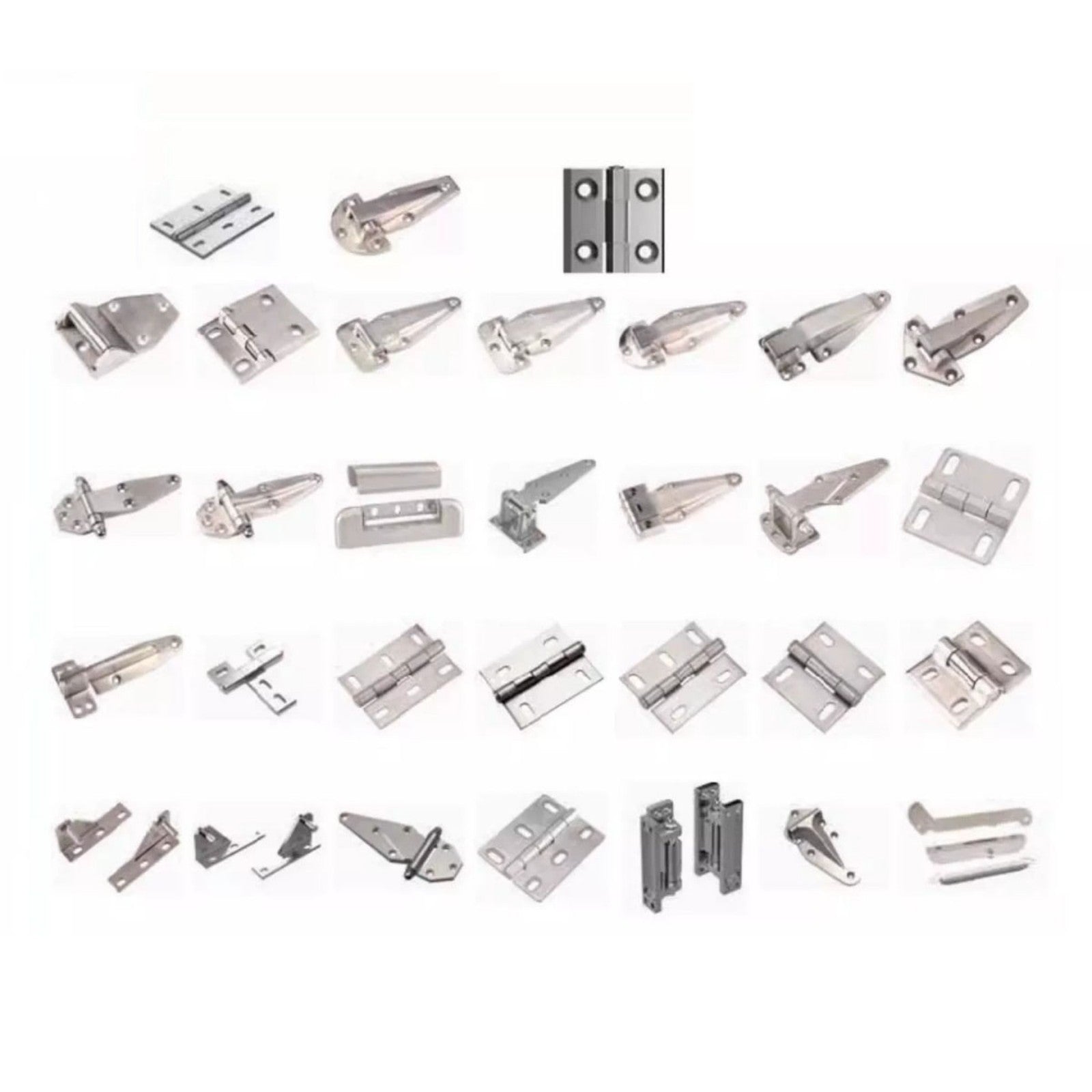 Hinges Stainless Stee Barn Hinges Replaces Load Bearing Hinge Hardware Accessories Gate Hinge for Kitchen Van Wardrobe Door Deck
