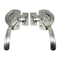 Electric Zinc Alloy Cabinet Door Lock Sealing Handle Mechanical Flat Pressure Kitchen Oven Door Latch for Home Improvement