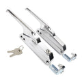 Side-Mounted Freezer Oven Door Handle Cold Storage Knob Lock Latch Hardware Pull Part Industrial