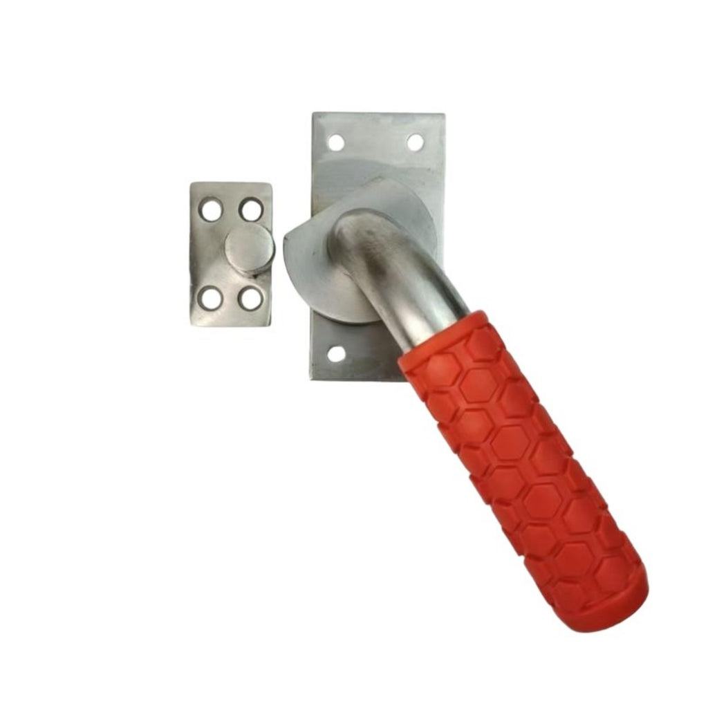 Stainless Steel Door Handle Seafood Steaming Cabinet Handle Buckle Hardware Cold Storage Door Lock Oven