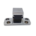 Black Stainless Steel Zinc alloy Seafood Steaming Cabinet Door Handle Door Handle Hand Steamer Steaming Rice Machine
