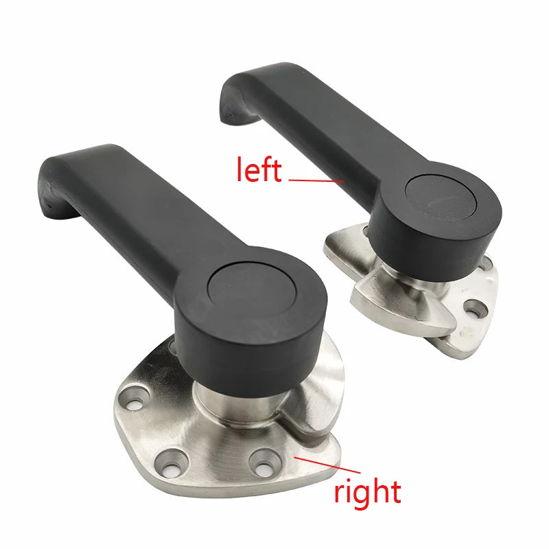 Stainless Steel Door Handle Hardware Lock Buckle for Seafood Steaming Cabinet Cold Storage Oven Kitchen Hardware Accessory