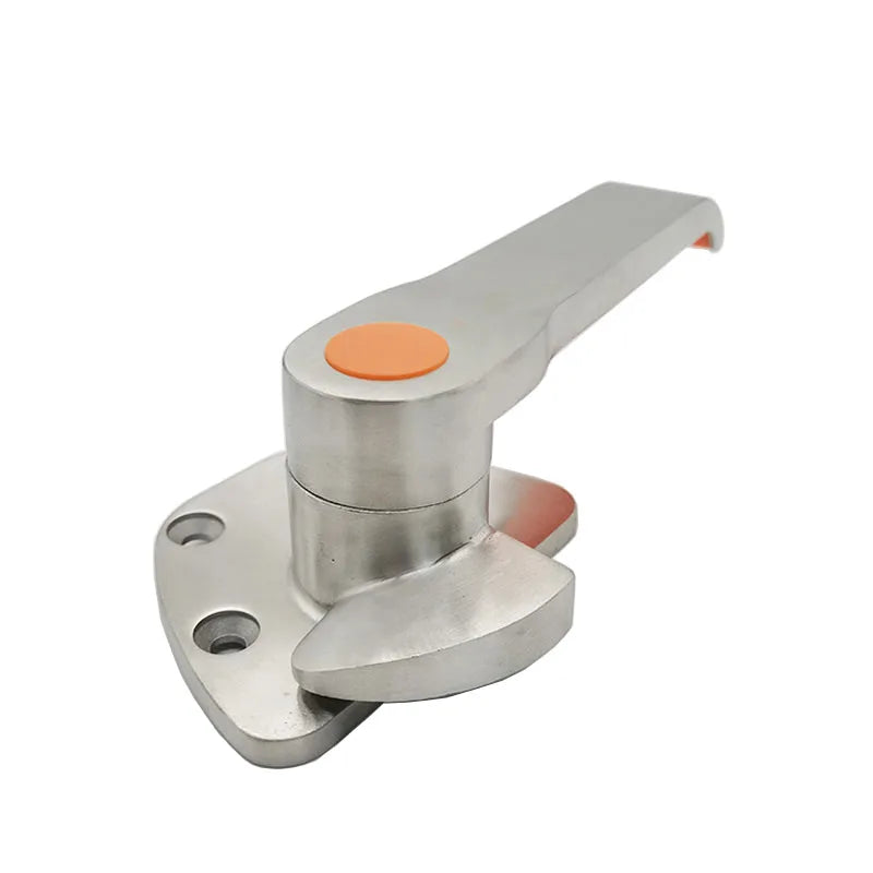 Stainless Steel Steam Box Door Handle Oven Knob Lock Cold Store Seafood Case Hinge Cabinet Pull Cookware Repair Part