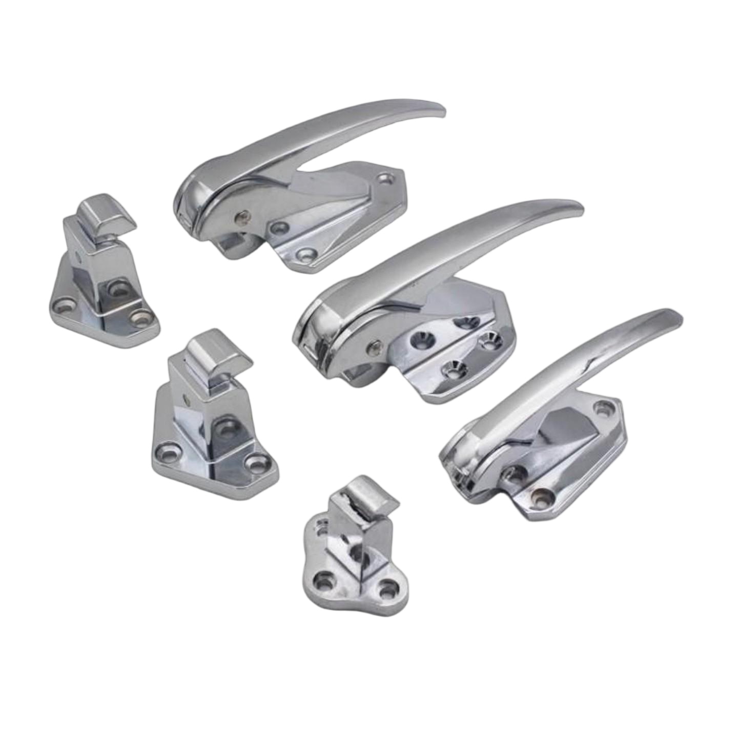Adjustable Height Oven Door Lock Freezer Handle Handle Buckle Handle Cold Storage Door Lock Oven Accessories