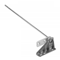 Automatic freezer door closer refrigerator door hinges